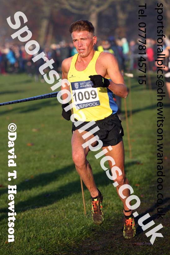 Senior and under-23 men, European Cross Country Trials, Sefton Park, Liverpool. Photo: David T. Hewitson/Sports for All Pics